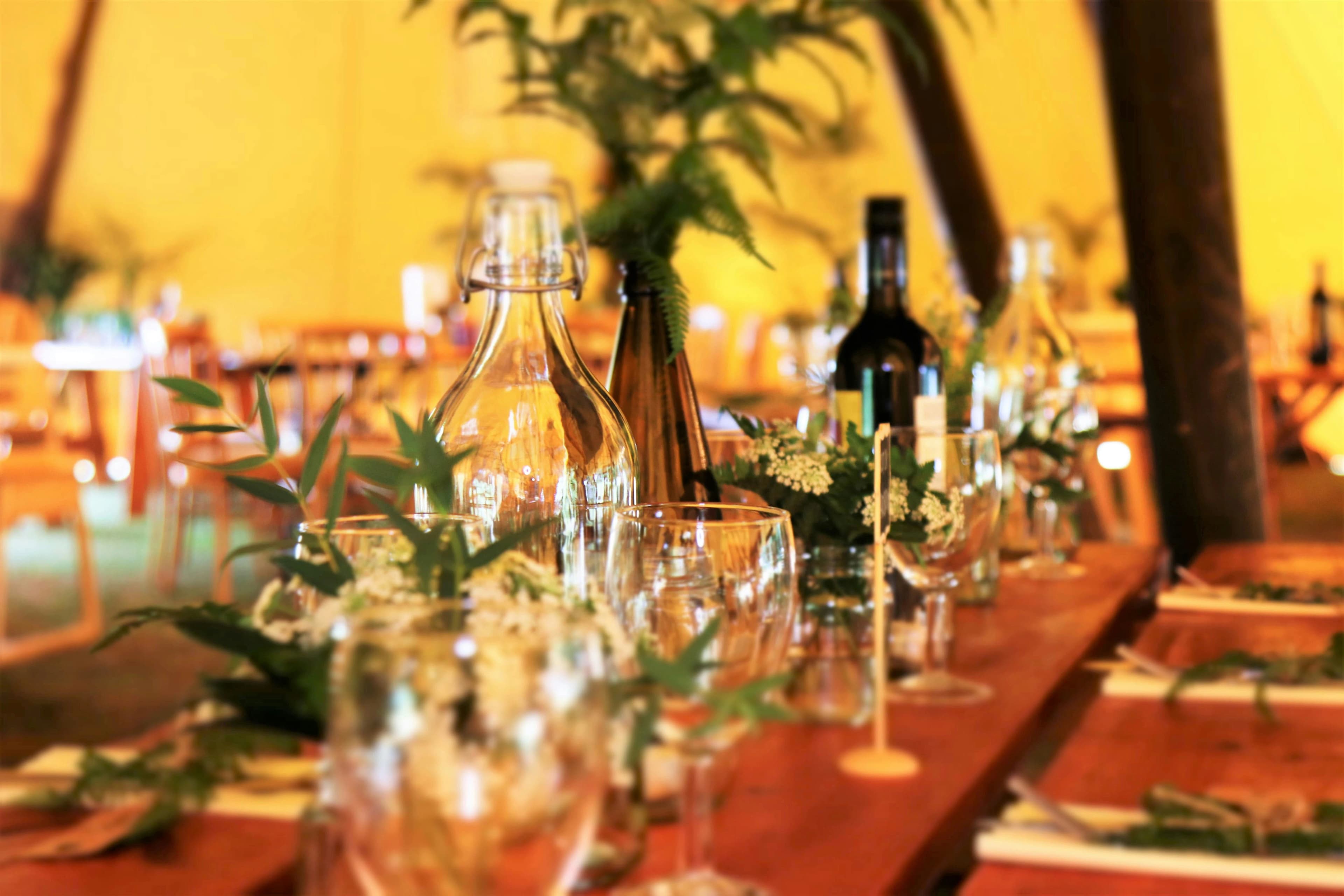 Elegant party decoration by our event planners